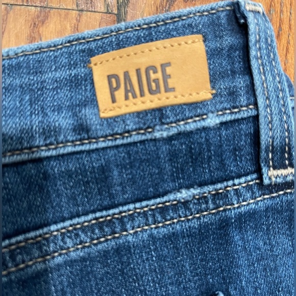 PAIGE Indigo Denim Skirt - Picture 11 of 13